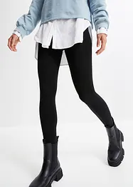 Leggings termici in pile 140 den, bonprix