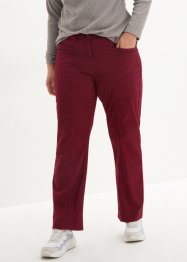 Pantaloni in twill con cinta comoda a vita alta, bpc bonprix collection
