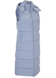 Gilet tecnico trapuntato con tecnologia isolante termica, lungo, bonprix