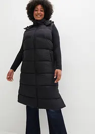 Gilet tecnico trapuntato con tecnologia isolante termica, lungo, bonprix