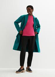 Capotto casual in simil lana, bpc bonprix collection