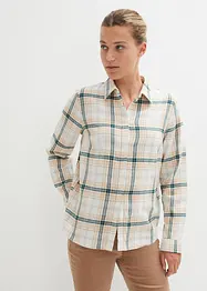 Camicia in flanella di cotone, bonprix