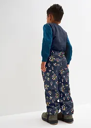 Pantaloni impermeabili termici floreali, bpc bonprix collection