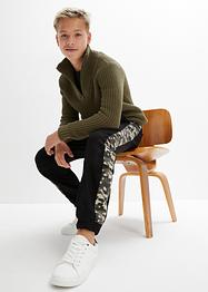 Jeans invernali con inserti camouflage, John Baner JEANSWEAR
