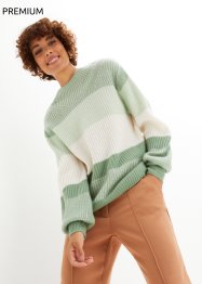Maglione di lana con Good Cashmere Standard®, bonprix PREMIUM