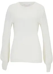 Maglione di lana con Good Cashmere Standard®, bonprix PREMIUM