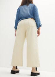Jeans culotte cropped elasticizzati, John Baner JEANSWEAR