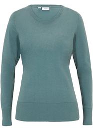 Maglione basic in maglia fine con cotone riciclato, bpc bonprix collection