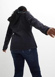 Parka tecnico prémaman in softshell effetto peluche con inserto babywearing, bpc bonprix collection