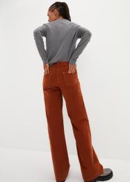 Pantaloni termici larghi in velluto, bpc bonprix collection
