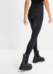 Leggings effetto jeans senza cuciture con effetto modellante forte, bonprix