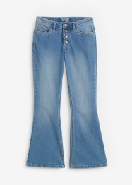 Jeans elasticizzati in cotone biologico, flared, John Baner JEANSWEAR