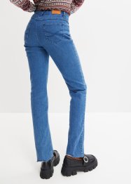 Jeans elasticizzati straight con orlo scucito, John Baner JEANSWEAR