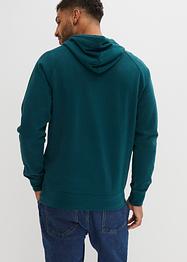 Felpa in cotone biologico con cappuccio, bpc bonprix collection