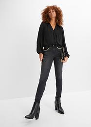 Jeans elasticizzati con dettagli decorativi, BODYFLIRT