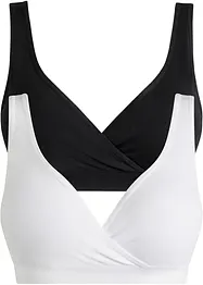 Reggiseno da allattamento senza cuciture (pacco da 2), bonprix