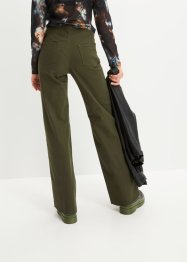 Pantaloni larghi con tasche applicate, RAINBOW