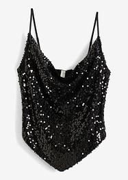 Top di paillettes, BODYFLIRT boutique