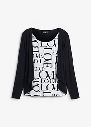 Maglia con scritte, bonprix