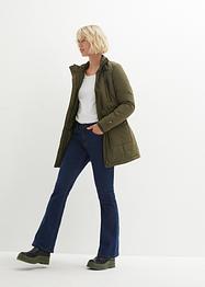 Giacca invernale con cappuccio in ecopelliccia, John Baner JEANSWEAR