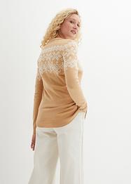 Cardigan con motivi norvegesi, bpc bonprix collection