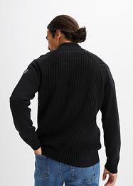 Maglione a collo alto con cotone riciclato, RAINBOW
