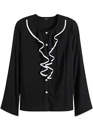 Camicia con volant, bonprix