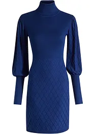 Abito in maglia a collo alto, bonprix