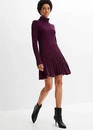 Abito in maglia a collo alto, bonprix