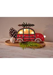 Soprammobile LED macchina con abete, bpc living bonprix collection