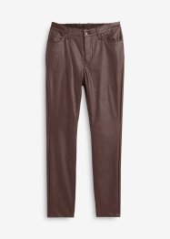 Pantaloni elasticizzati rivestiti con cinta comfort, skinny, bpc bonprix collection