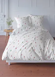 Biancheria da letto con alberi di Natale, bonprix