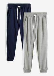 Pantaloni da jogging (pacco da 2), bpc bonprix collection