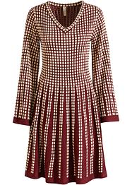 Abito in maglia con effetto plissettato, BODYFLIRT boutique