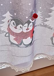 Tenda a vetro con pinguini, bpc living bonprix collection