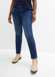 Jeans termici modellanti con interno morbido, slim fit, John Baner JEANSWEAR