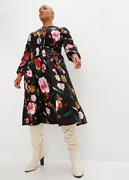 Abito midi fantasia, bonprix