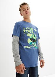 Maglia doppio strato con stampa, bpc bonprix collection