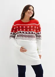 Maglione lungo prémaman / da allattamento 2 in 1, bonprix