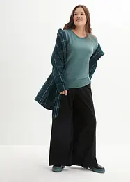 Maglione basic in filato fine con cotone riciclato, bonprix