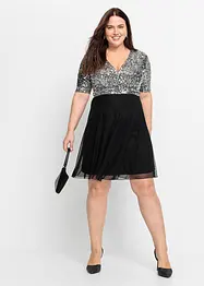 Miniabito con paillettes, bonprix