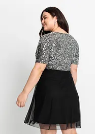 Miniabito con paillettes, bonprix