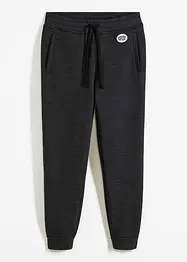 Pantaloni da jogging termici con fodera effetto peluche, bonprix