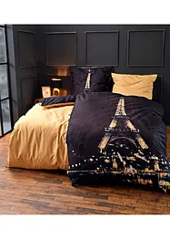 Biancheria da letto double-face con la torre Eiffel, bonprix