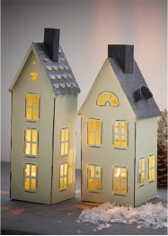 Lanterna a forma di casa (set 2 pezzi), bpc living bonprix collection