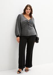 Maglia glitterata con nodo, bpc selection