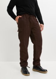 Pantaloni termici con tasche cargo loose fit, straight, RAINBOW