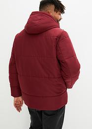 Giacca trapuntata con cappuccio in poliestere riciclato, bpc bonprix collection