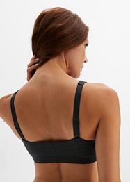 Reggiseno bustier con cotone, bpc bonprix collection