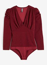 Body con filato brillante, RAINBOW
